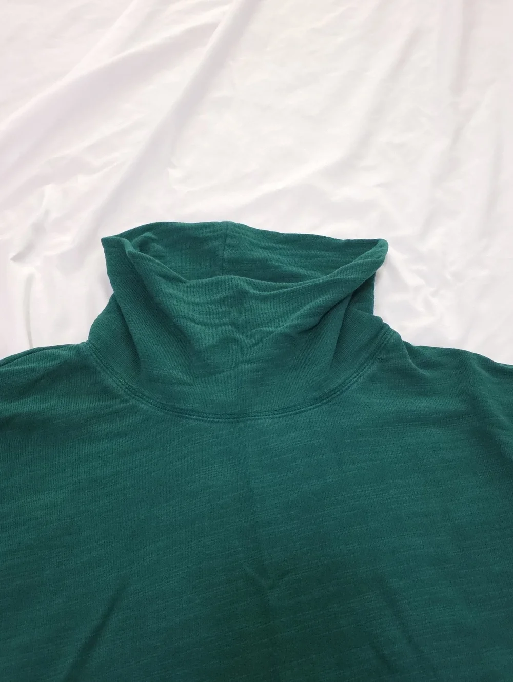 J. Crew Deep Green Turtleneck Sweater